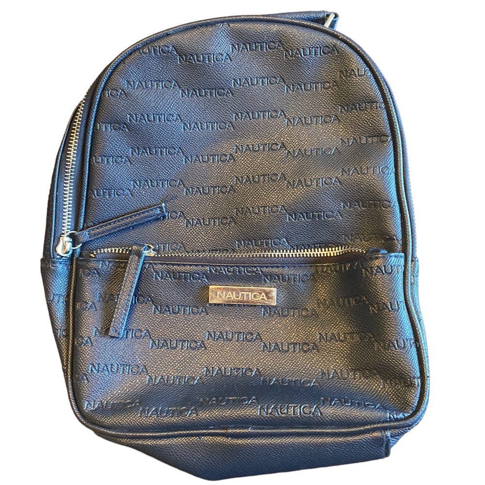 Nautica Navy Blue Backpack Purse